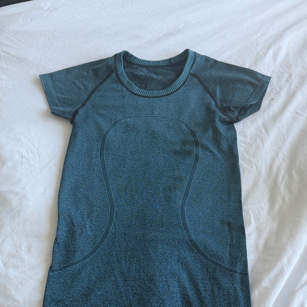 Teal Short Sleeve Swiftly Tech Top Lululemon
